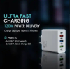 Chargeur de Voyage 120W Multi-Ports – Station de Charge Rapide pour Ordinateur et Téléphoneimage-2