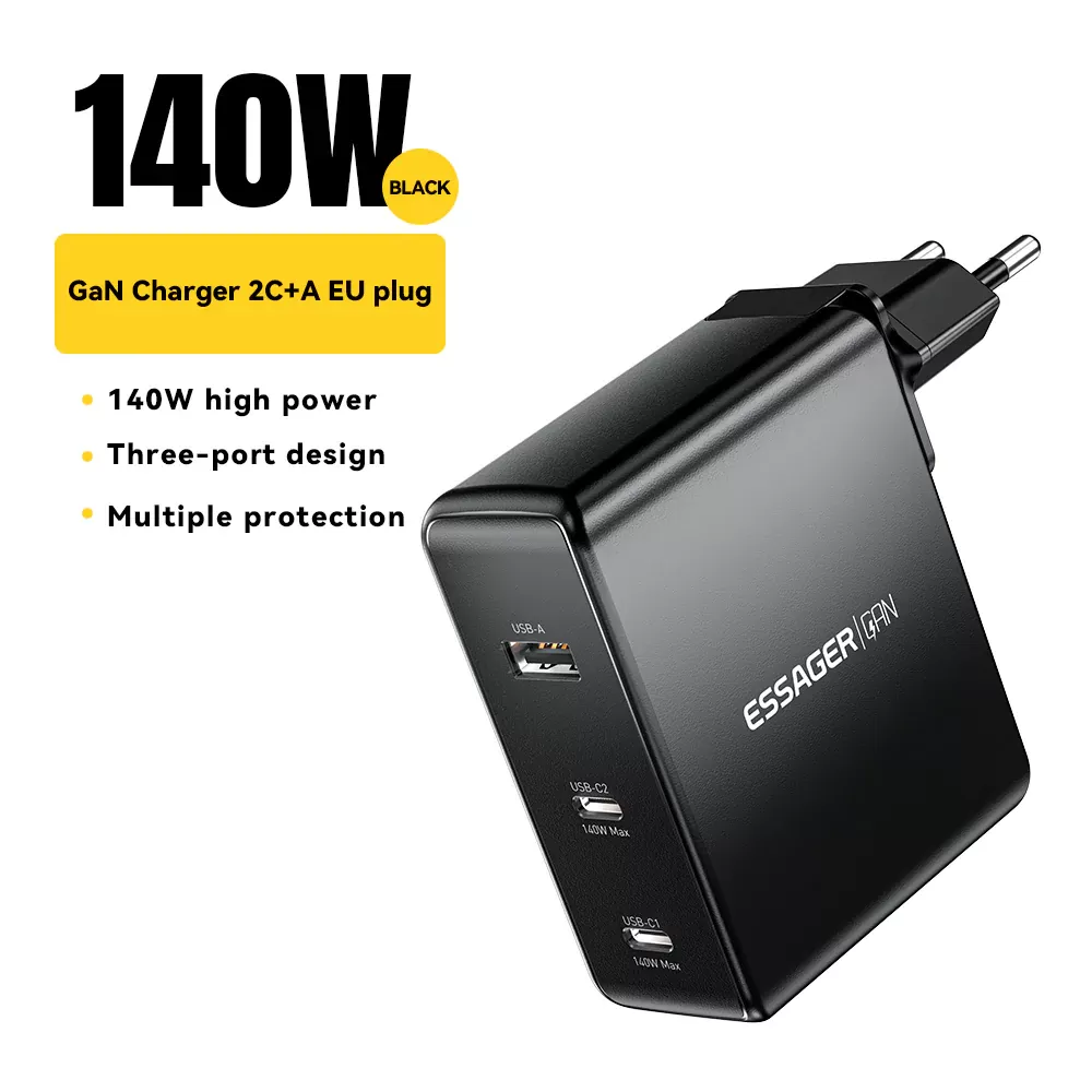GENERALE - Chargeur Essager 140W avec 3 Sortie