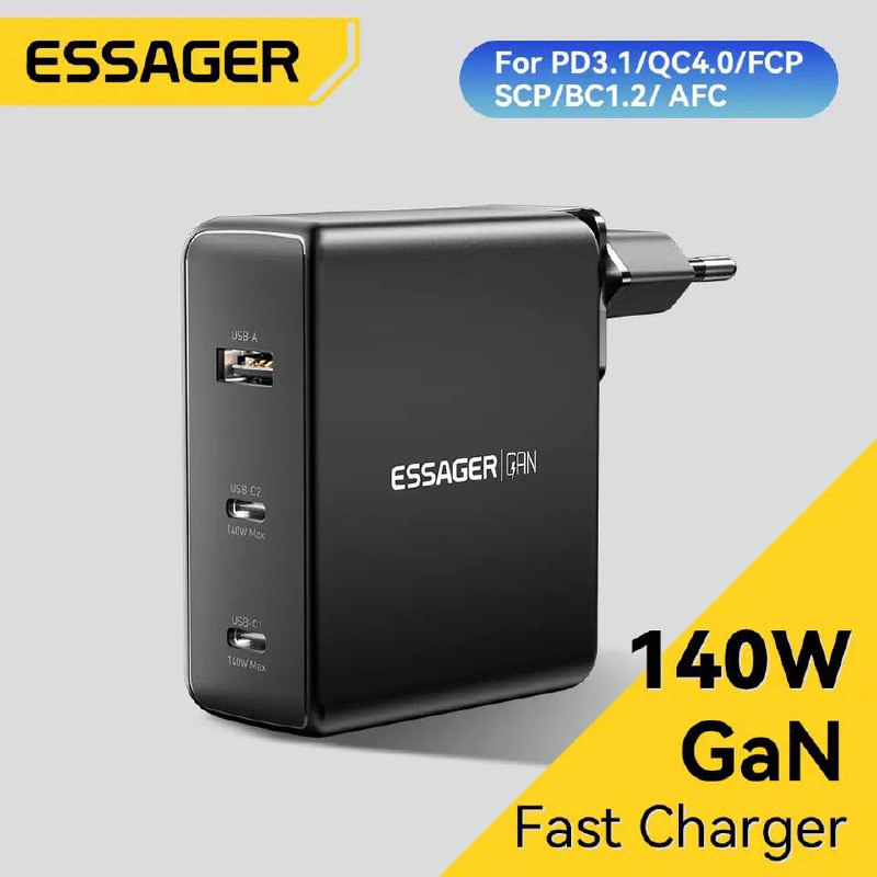 Chargeur Essager 140W avec 3 Sortieimage-2