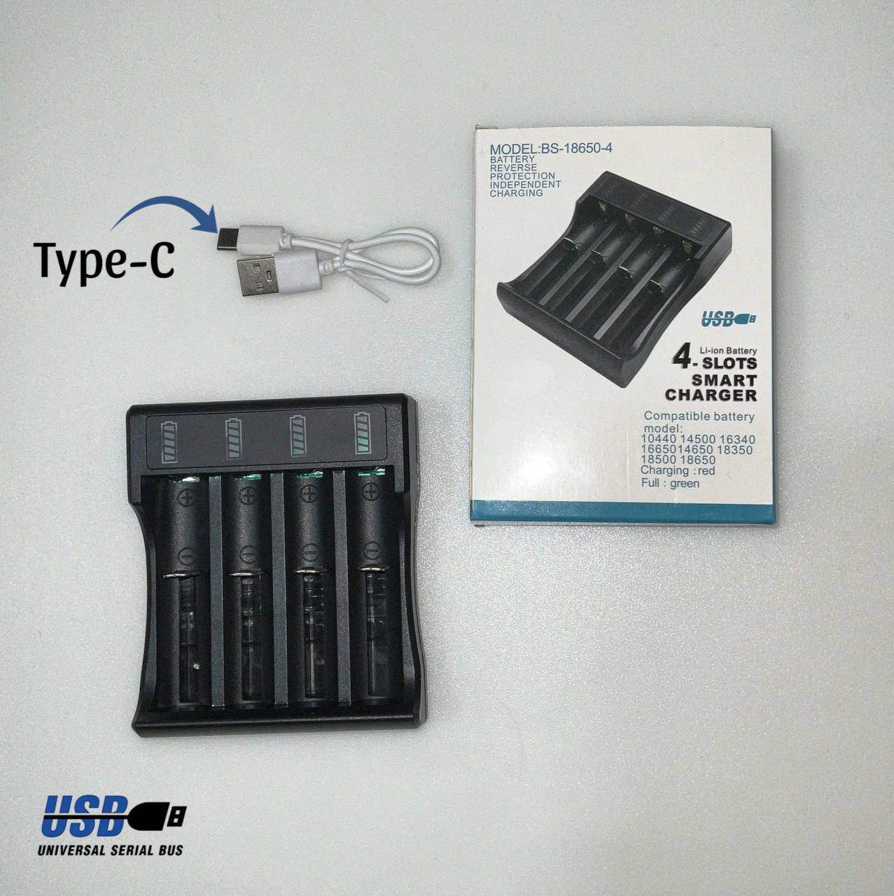 Chargeur Intelligent 4 Slots Li-Ionimage 4