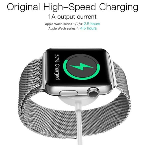 Chargeur Magnétique pour Apple Watch – Câble de Charge Rapide USBimage 4
