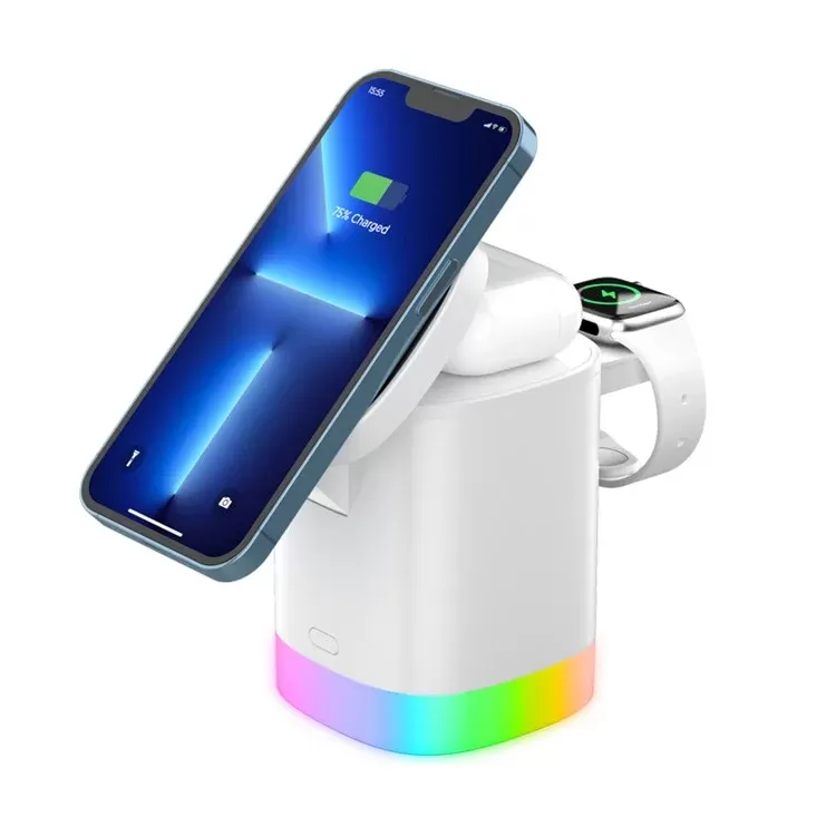 Chargeur Magnétique sans fil Support Pliable image 1