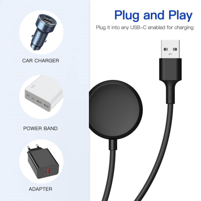 GENERALE - Chargeur Magnétique USB-C pour Google Pixel Watch 1 – Format Voyage Ultra-Compact