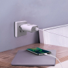 Chargeur MOXOM PD 3.0   Adaptateur de Charge rapide avec 2 port USB/TYPE-C  support 32Wimage 4