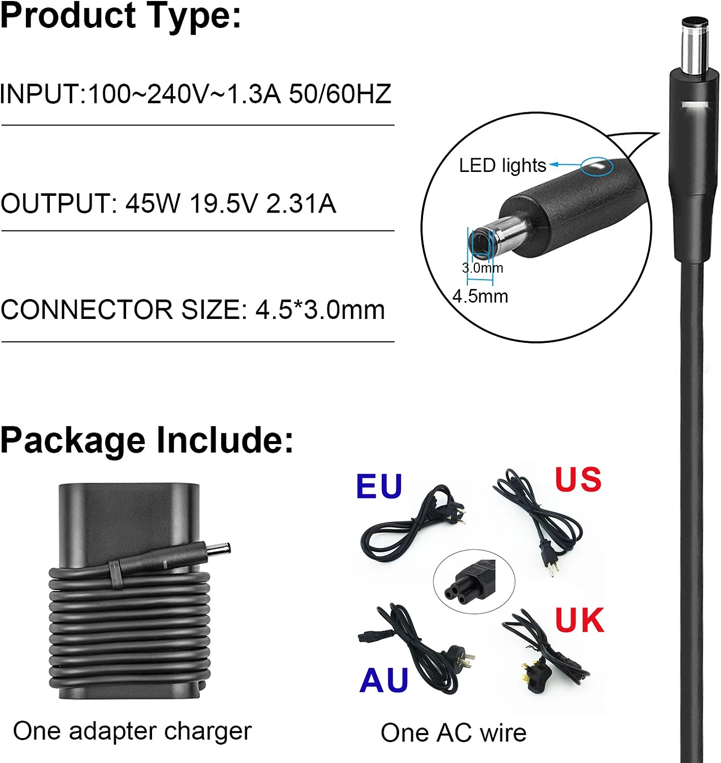 Chargeur Officiel Dell XPS 13 9350 image 3