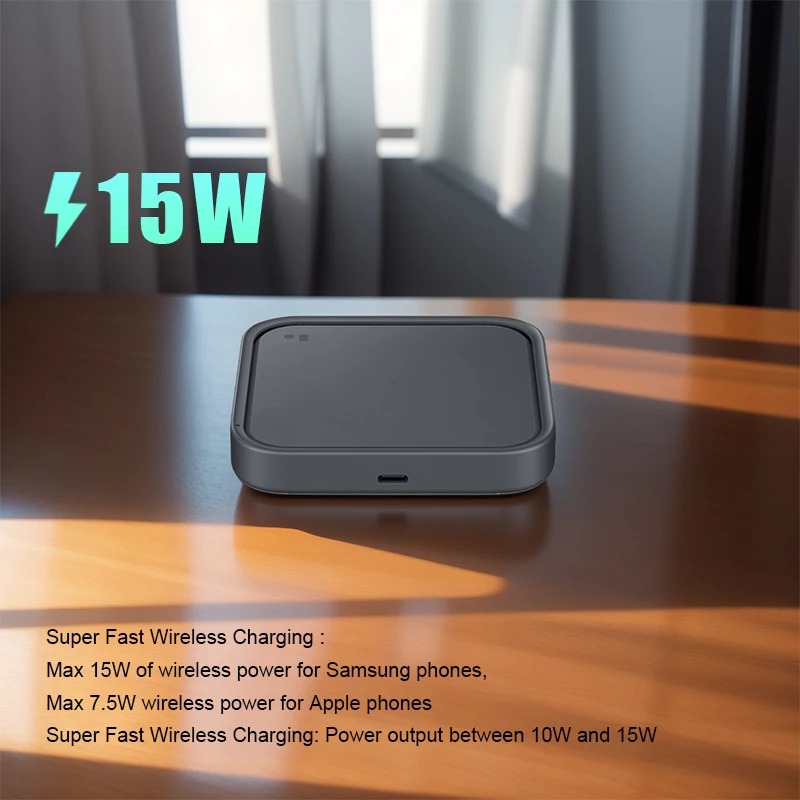 Chargeur Sans Fil Rapide 15W EP-P2400 – Pour Samsung Galaxy Z Fold & Flip 5/4/3image 4