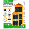 Chargeur Solaire Pliable Cclamp – Panneau de Charge Portatif pour Smartphone & USB image 1