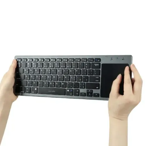 Clavier AZERTY sans fil HAVIT KB234WB avec Trackpadimage 4