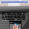 Clavier Bluetooth Pliable avec Pavé Tactile – Format Full Size Portable image 3