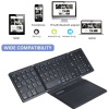 Clavier Bluetooth Pliable avec Pavé Tactile – Format Full Size Portableimage 4