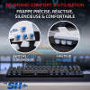 Clavier Mécanique Gamer SH X67 87 Touches – Switches Bleus Clicky, Rétroéclairage LED RGB & Double Langue FR/ARimage 4