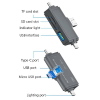 Clé USB et Lecteur de Carte SD Multifonction 7-en-1image-2