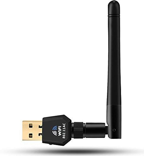 Clé USB Wi-Fi Puissante 1200Mbps – Adaptateur Sans Fil Dual Band (5G/867M + 2.4G/300M) pour PC et Laptop image 1