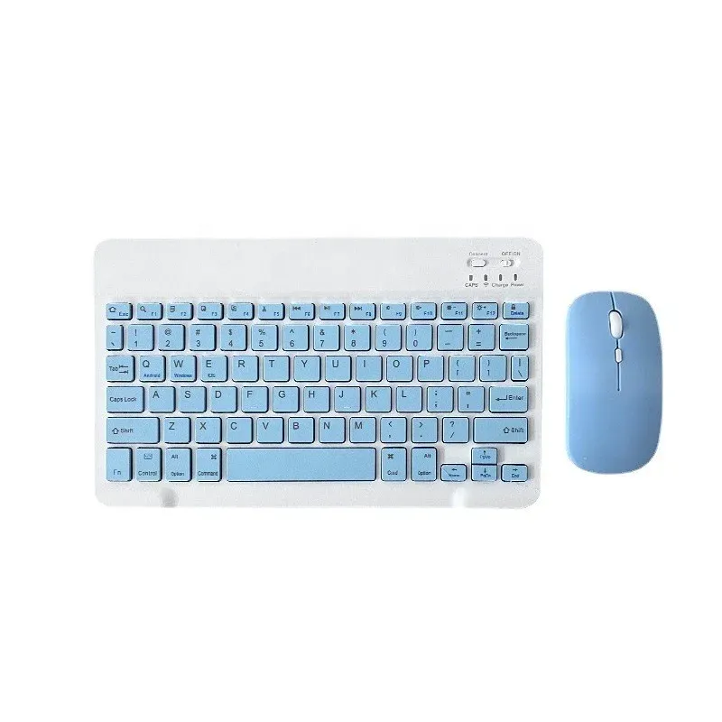 Combo Clavier et Souris Ultra-Thin – Ensemble Sans Fil Rétroéclairé pour Tablette et Smartphoneimage-2