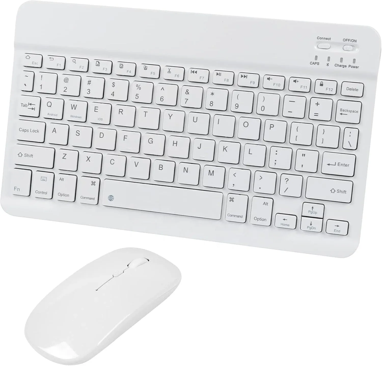 Combo Clavier et Souris Ultra-Thin – Ensemble Sans Fil Rétroéclairé pour Tablette et Smartphone image 3