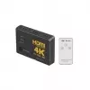 Commutateur HDMI 4K UHD 3 Ports Switcher 3 en 1 Sortie Support 3D Full HD 1080pimage-2