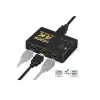 Commutateur HDMI 4K UHD 3 Ports Switcher 3 en 1 Sortie Support 3D Full HD 1080p image 3