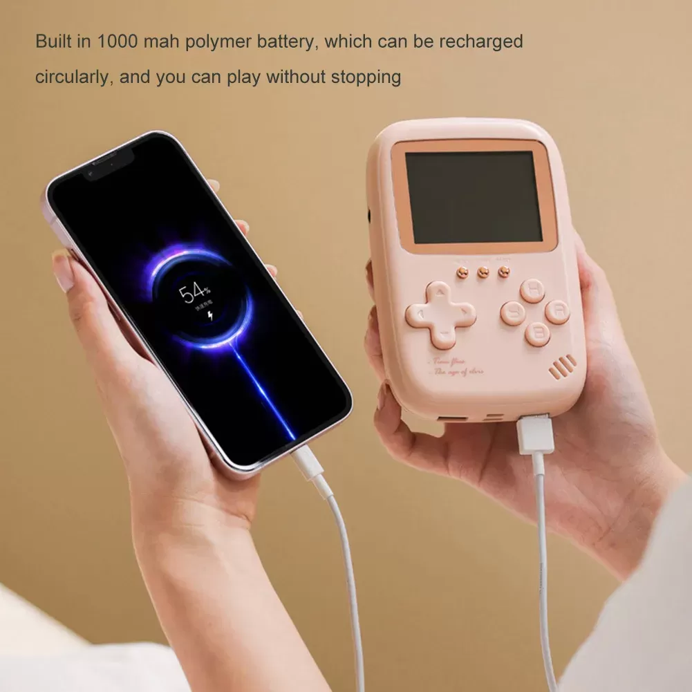 Console de Jeu Portable avec 500 Jeux et Powerbank image 3