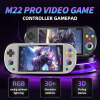 Console de Jeu Portable M22 Pro 2024 Écran 5.0 Pouces IPS 1920x1080 – Lecteur Vidéo Linux, Console Rétroimage-2