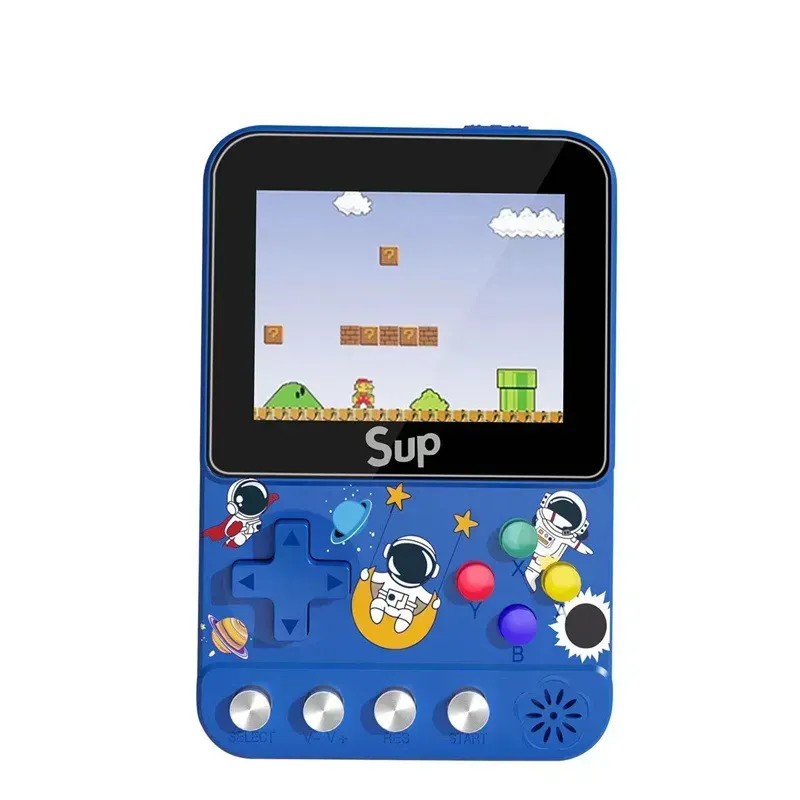 Console de Jeu Rétro F5 Mini Portable – 500 Jeux Classiques 3 Pouces, Support Intégré, Cadeau pour Hommes image 3