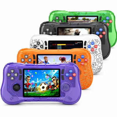 Console Portable Rétro K36 Écran 3,5? – 800 Jeux Classiques Intégrés, Batterie 800mAh & Sortie AV TV