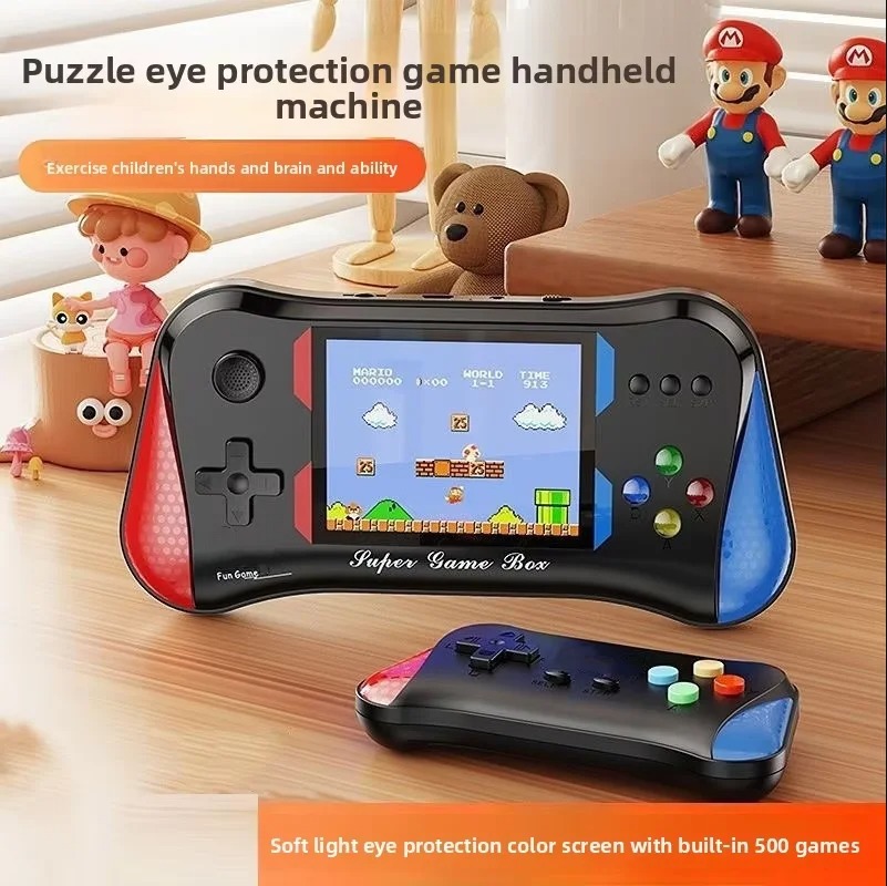 Console Portable Rétro X7M 500 Jeux Classiques – Écran Couleur, Cadeau & Jouet Rétrogamingimage 4