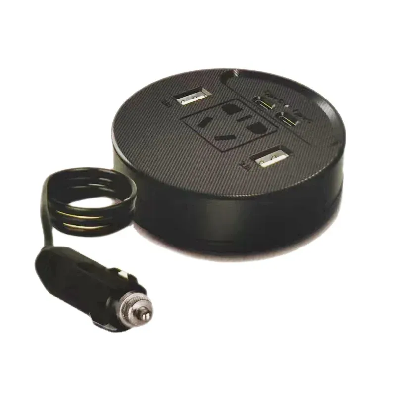 Convertisseur de Puissance Voiture 150W – Onduleur Allume-Cigare DC 12V vers AC 110V/220V