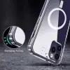 Coque Silicone Transparente Pour Recharge à Induction - Pour iPhone 12 PRO MAX - Recharge Sans Fil - Magnétiqueimage-2