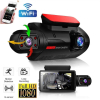 Dash Cam Double Objectif 1080P – Caméra de Voiture avec WIFI et Vision Nocturne image 1