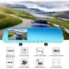 Dashcam - Rétroviseur Double Caméra Avec Écran Tactile HDimage-2