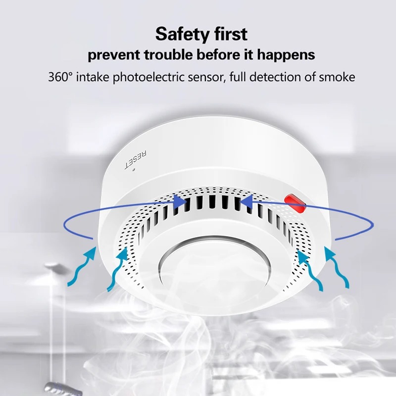 Détecteur de Fumée Intelligent Tuya Zigbee avec Alerte en Temps Réel image 3