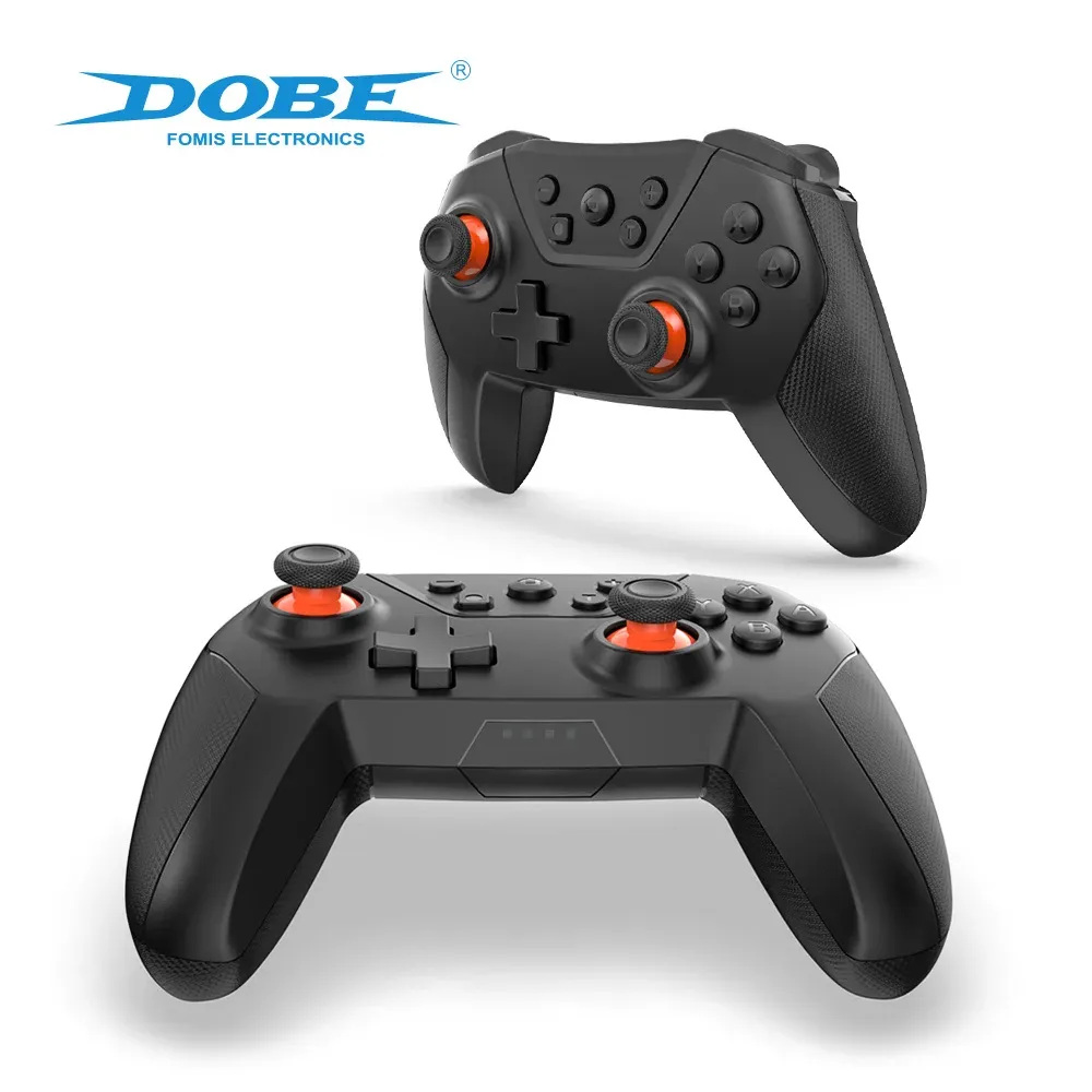 DOBE Wireless Pro Controller – Manette Sans Fil Bluetooth avec Double Vibration pour Nintendo Switch & PCimage-2