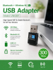 Dongle WiFi 300 Mbps et Émetteur Récepteur Bluetooth 4.0 – Clé Réseau USB 2.0 Universelleimage-2