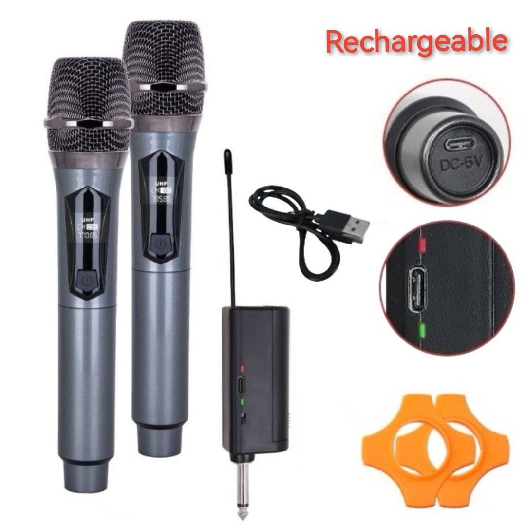 Double Microphone Pro sans fil Rechargeableimage-2