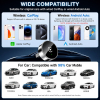 DriveLink 2-in-1 Pro – Adaptateur CarPlay & Android Auto Sans Fil (Plug & Play)image-2