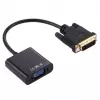 DVI-D 24+1 Pin Man to VGA 15 Pin HDTV Adapter Converter(Black) image 3