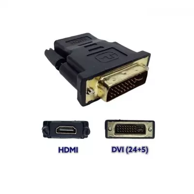 GENERALE - DVI Mâle to HDMI femelle ( 24+5 )