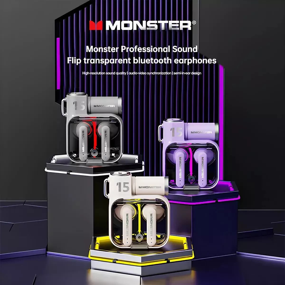 Écouteur Bluetooth Monster XKT15image 4