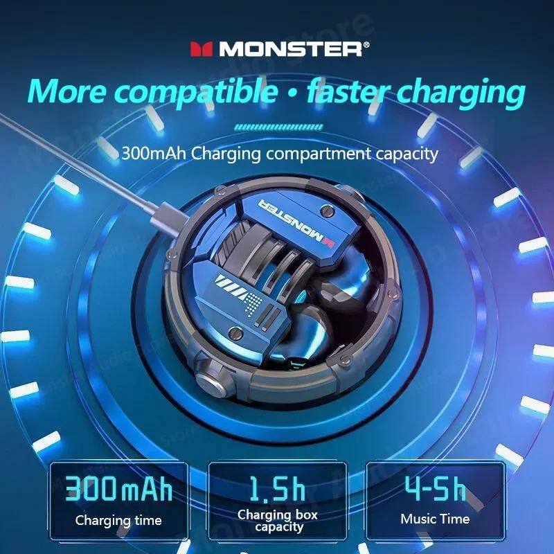 Écouteurs sans fil Bluetooth Monster XKT10image-2