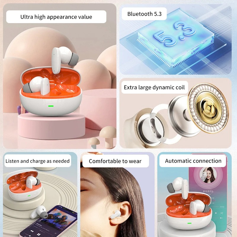 Écouteurs sans fil Traduction IA – Multilingue pour Voyage image 3