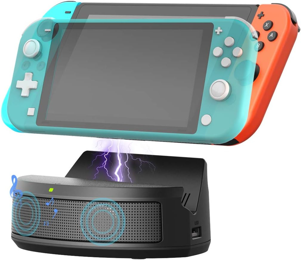 ElecGear Station d'Éclairage et Haut-Parleur pour Nintendo Switch & Lite image 3