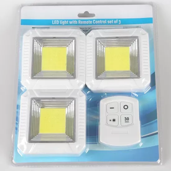Ensemble de 3 Lumières LED avec Télécommandeimage 4