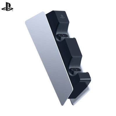 GENERALE - Ensemble de Charge DualSense PS5 Officiel – Station de Charge Rapide pour Manette de Jeu PlayStation 5, Accessoires Authentiques