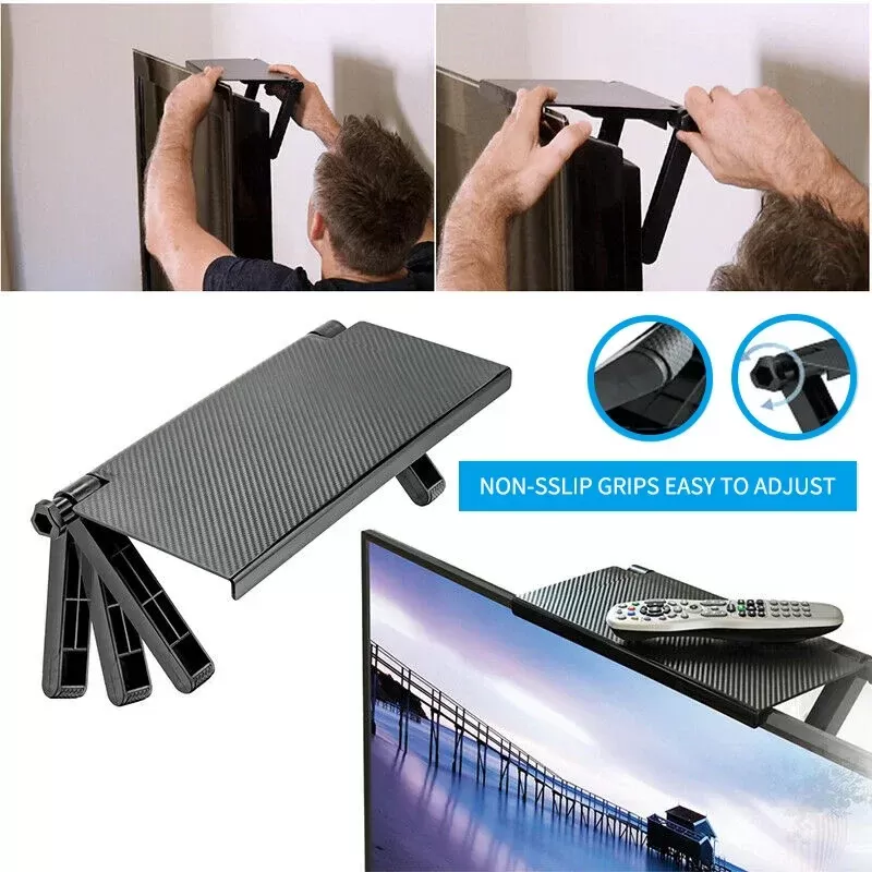 Étagère Réglable pour Téléviseur, Télécommande et Appareils image 3