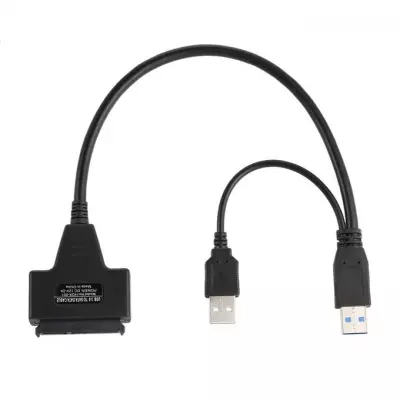 GENERALE -    Expédié depuis l\'étranger High Speed USB 3.0 To SATA HDD SSD Adapter Cable Easy Drive Cord Line