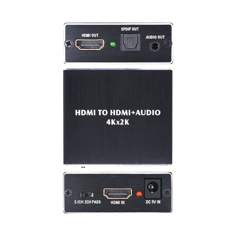 Extracteur Audio HDMI 4K – Convertisseur vers Optique TOSLINK SPDIF et Jack 3.5mmimage-2