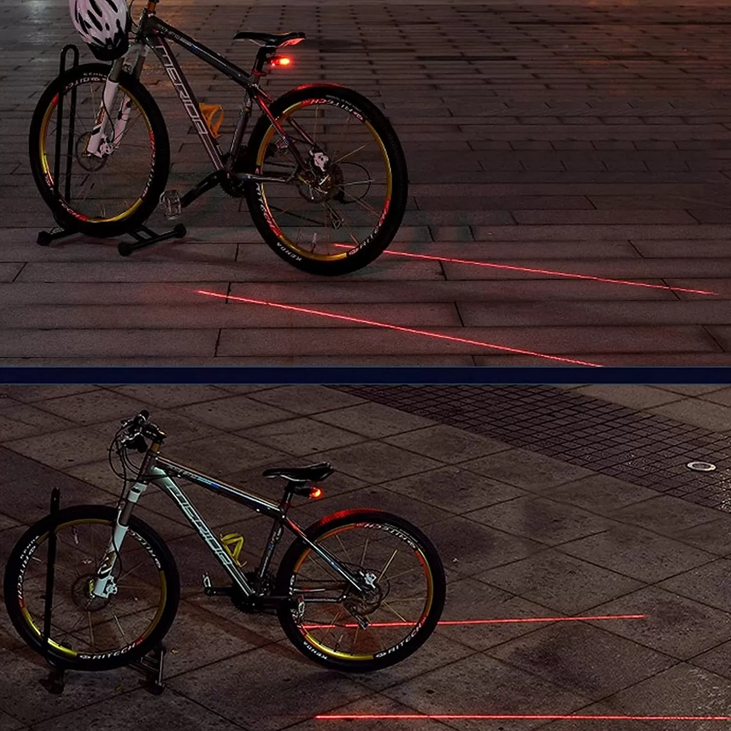 Feu Arrière Vélo 5 LED 2 Laserimage 4