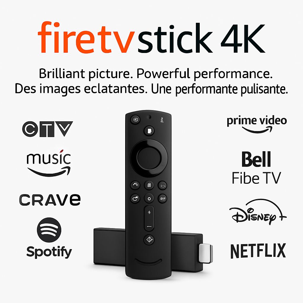 Fire TV Stick 4K - Le Stick Streaming Ultra HD avec Alexa image 1