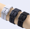 FlexBand 22 Pro – Bracelet Silicone 22 mm Universel pour Montre Connectée (Noir, Gris, Bleu Marine)image-2