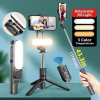 FlexiShoot L15 – Perche à Selfie Bluetooth 1110 mm avec Trépied Intégré et Télécommande Sans Fil image 3